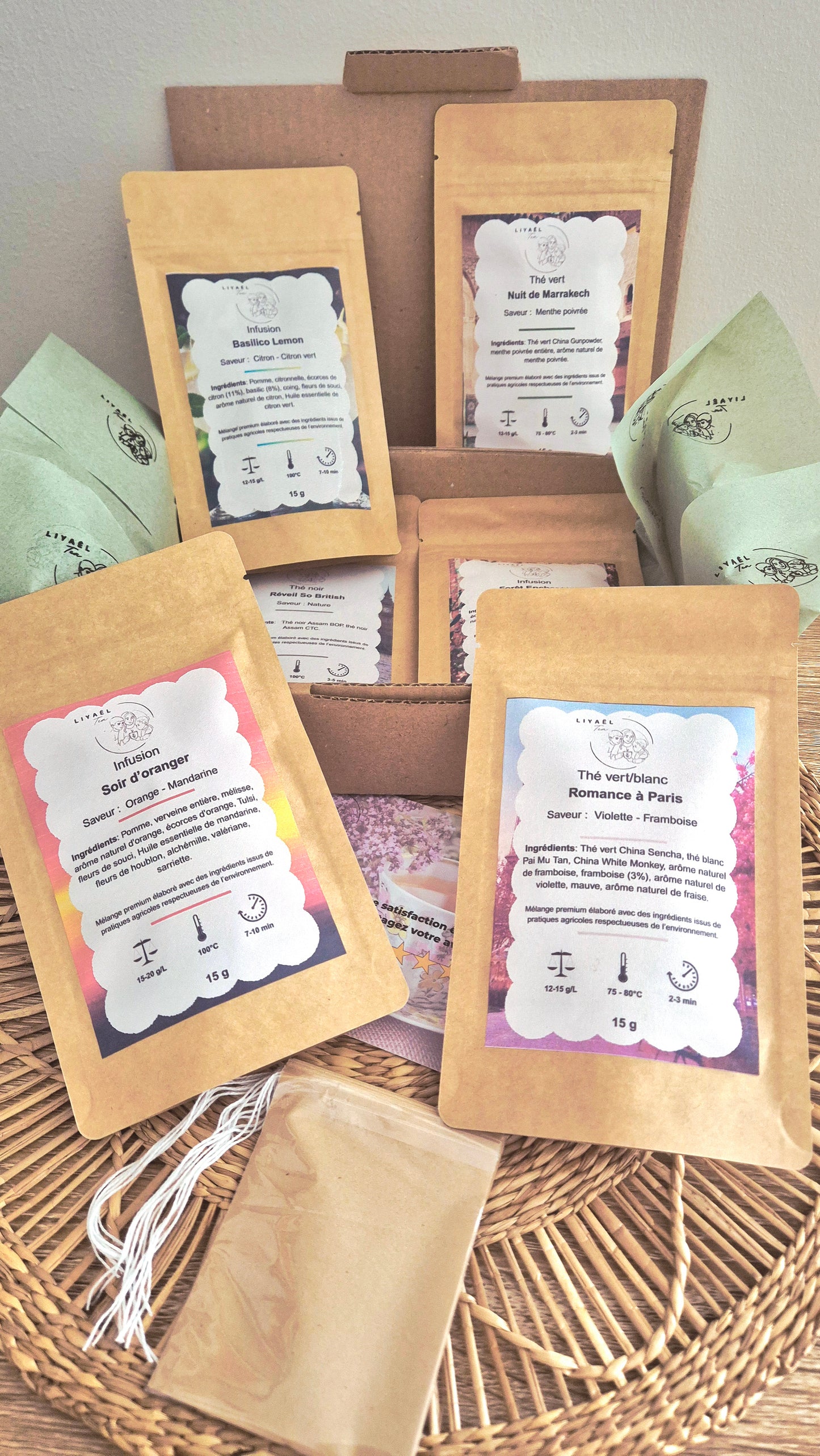 ✨ Box Découverte – 6 Saveurs ✨100% personnalisable