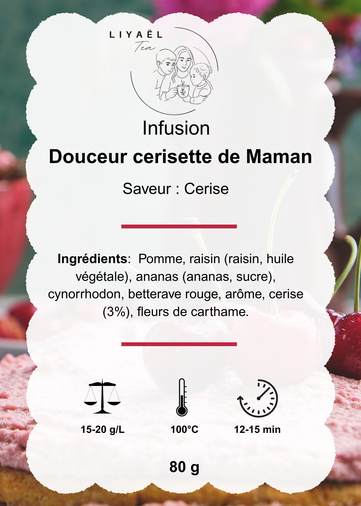 Douceur cerisette de Maman