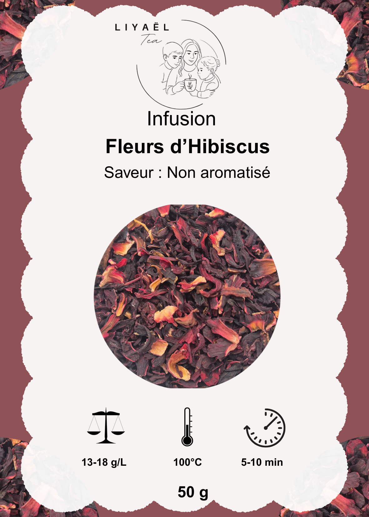 Fleurs d'Hibiscus