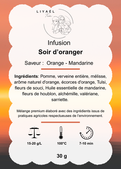 Soir d'oranger